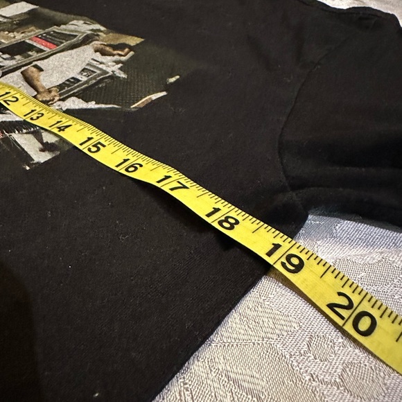 Rare M.W.A Mike Dean Kanye in the studio organic cotton graphic tee black size M - Picture 6 of 7